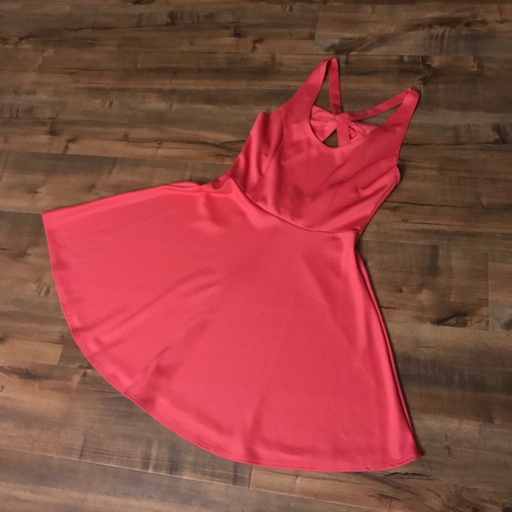 🌺 Coral skater dress 🌺